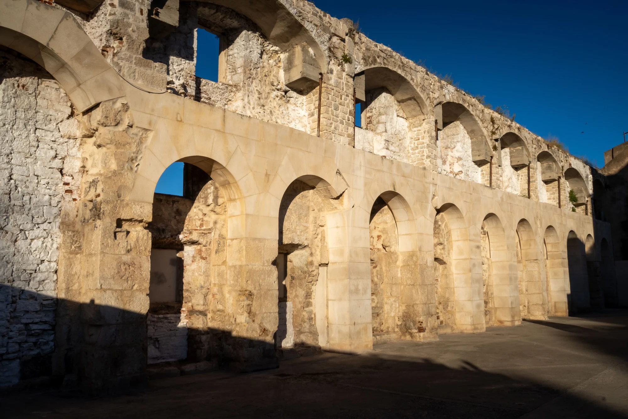 Historic stone architecture in Split